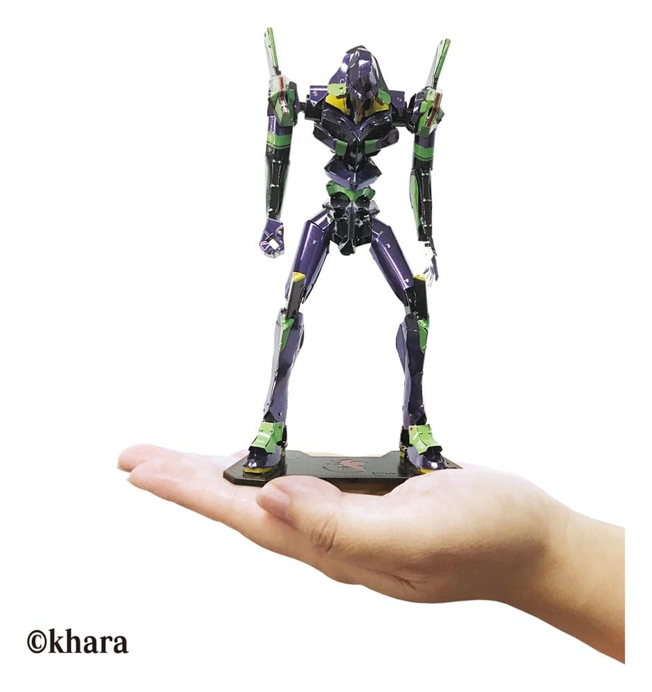 Evangelion Metallic Nano Plastic Model Kit Unit 01 17 cm Image 6