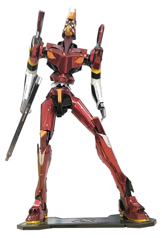 Evangelion Metallic Nano Plastic Model Kit Unit 02 17 cm Image 1