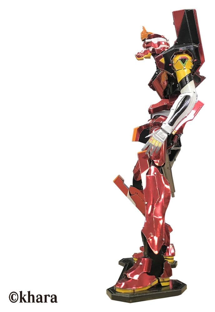 Evangelion Metallic Nano Plastic Model Kit Unit 02 17 cm Image 6