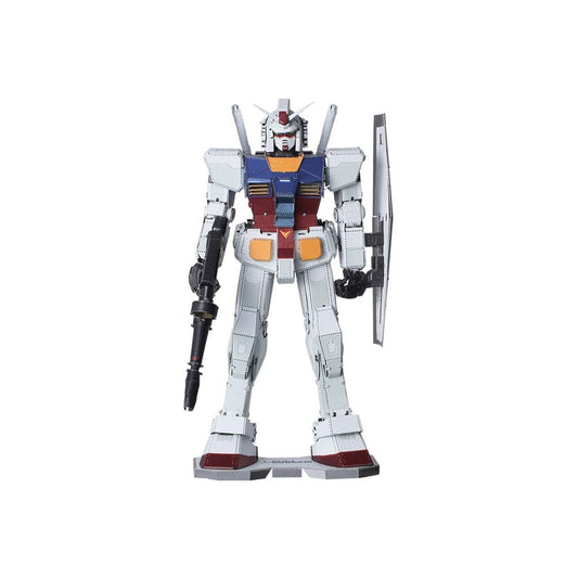 Mobile Suit Gundam Metallic Nano Puzzle Model Kit RX-78-2 12 cm Image 1