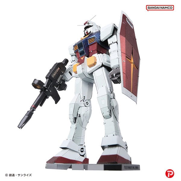 Mobile Suit Gundam Metallic Nano Puzzle Model Kit RX-78-2 12 cm Image 2
