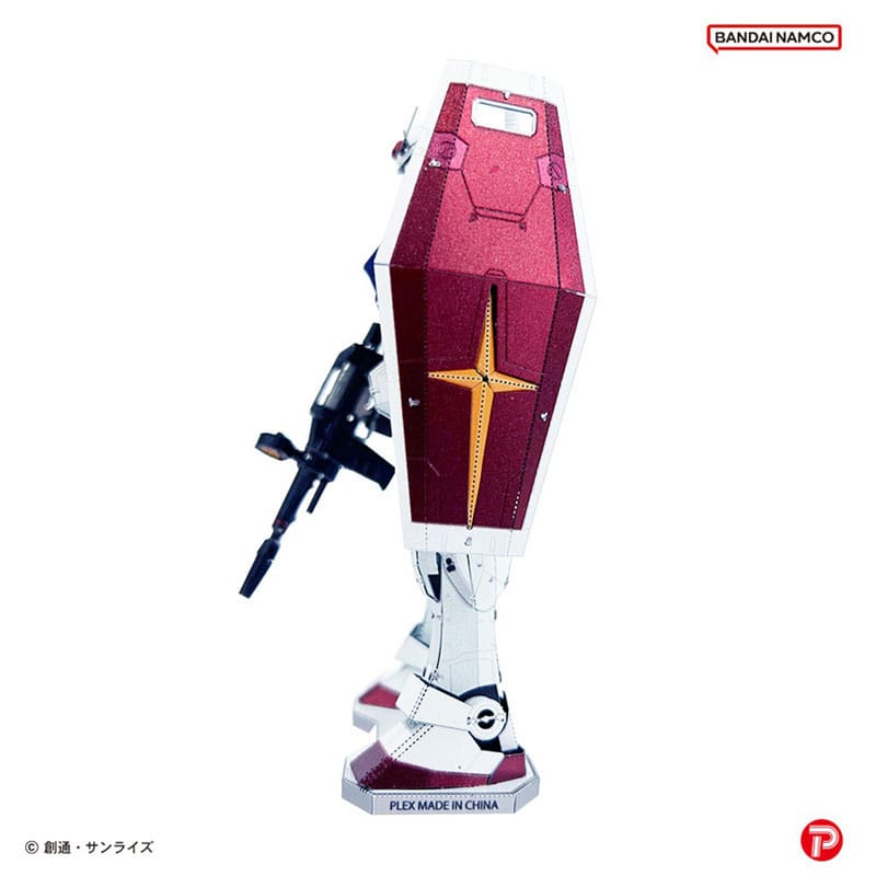 Mobile Suit Gundam Metallic Nano Puzzle Model Kit RX-78-2 12 cm Image 3