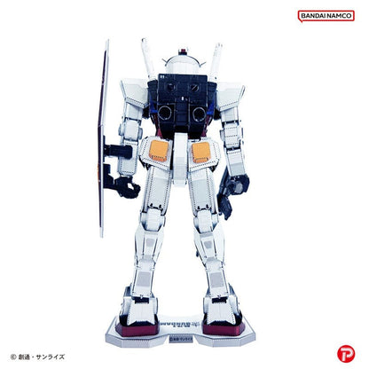 Mobile Suit Gundam Metallic Nano Puzzle Model Kit RX-78-2 12 cm Image 4