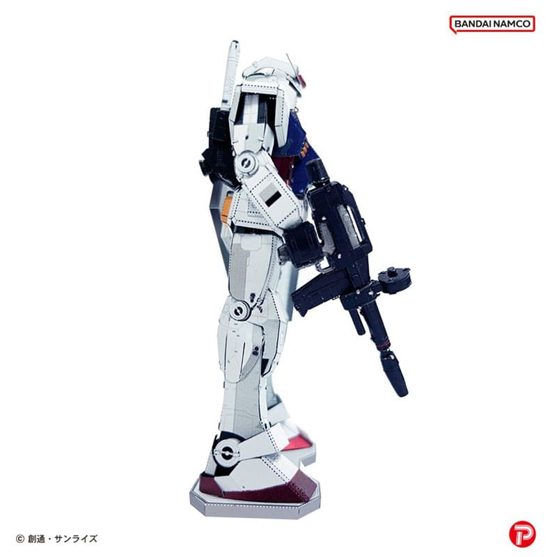Mobile Suit Gundam Metallic Nano Puzzle Model Kit RX-78-2 12 cm Image 5
