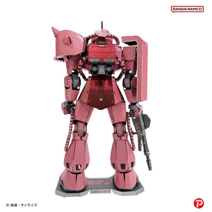Mobile Suit Gundam Metallic Nano Puzzle Model Kit Char´s Zaku 13 cm Image 4