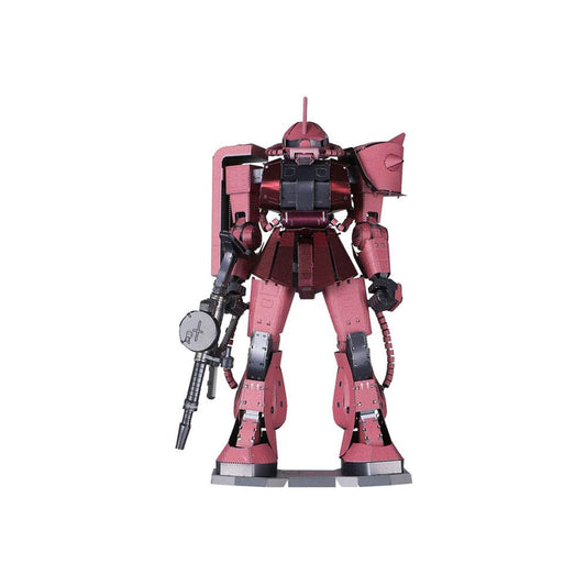 Mobile Suit Gundam Metallic Nano Puzzle Model Kit Char´s Zaku 13 cm Image 1