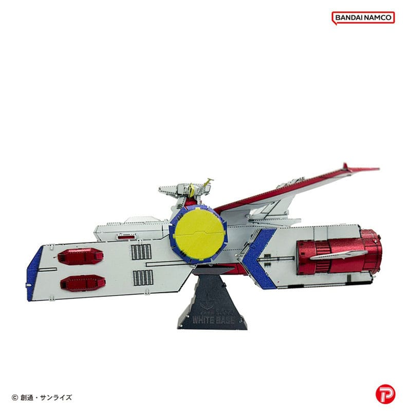 Mobile Suit Gundam Metallic Nano Puzzle Model Kit White Base 6 cm Image 2