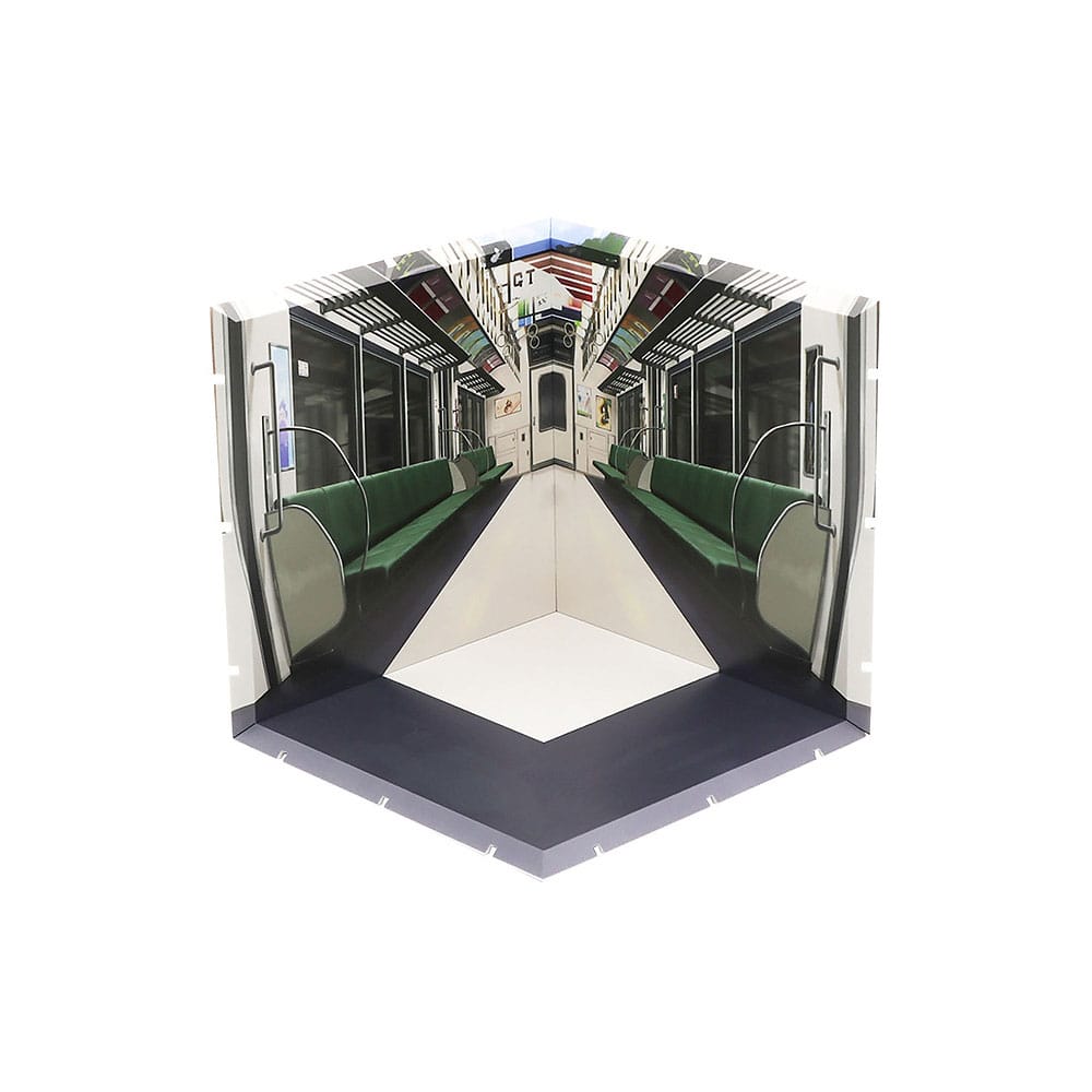 Dioramansion 150 Zubehör-Set für Nendoroid und Figma Actionfiguren Train Interior Image 2