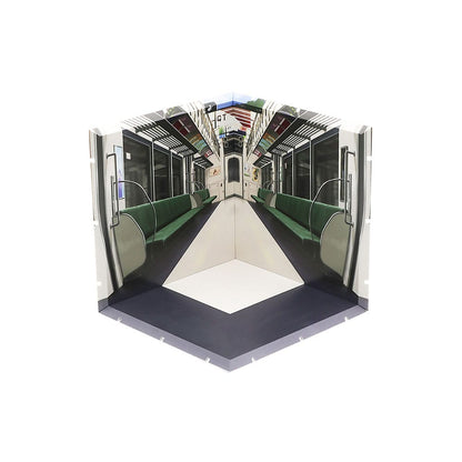 Dioramansion 150 Zubehör-Set für Nendoroid und Figma Actionfiguren Train Interior Image 2