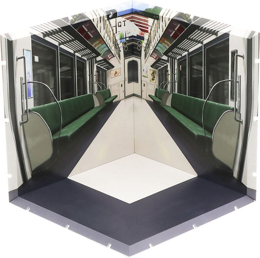 Dioramansion 150 Zubehör-Set für Nendoroid und Figma Actionfiguren Train Interior Image 1