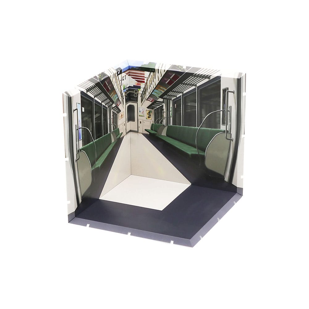 Dioramansion 150 Zubehör-Set für Nendoroid und Figma Actionfiguren Train Interior Image 4