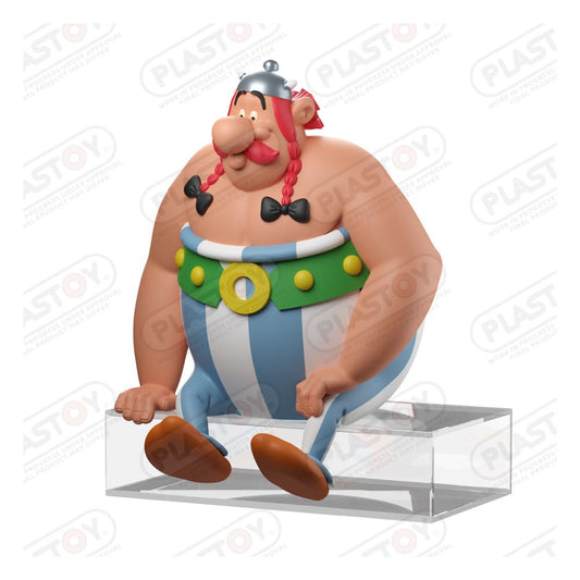 Asterix Figur Obelix Sitzend 13,5 cm Image