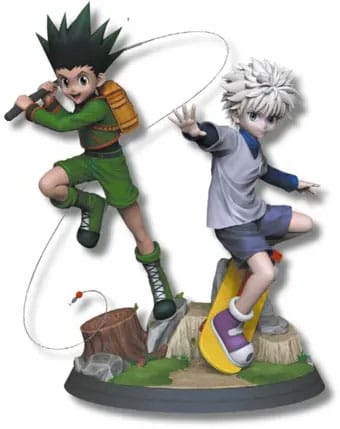 Hunter x Hunter Statue Gon & Kirua 25 cm Image