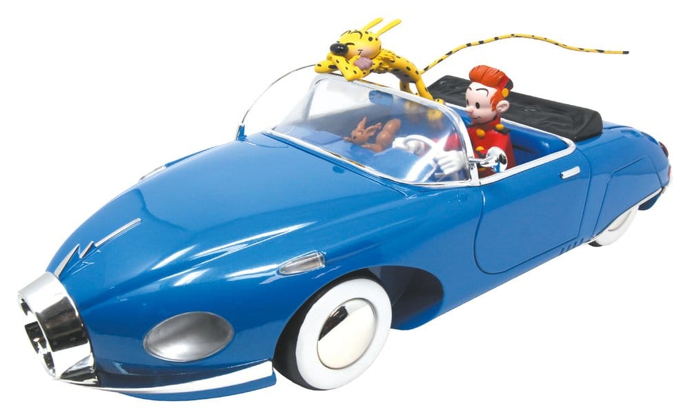Spirou und Fantasio Resin Statue 1/10 Spirou, Marsupilami & Pips in der Turbotraction Image
