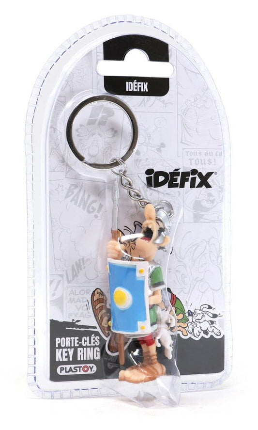 Asterix Schlüsselanhänger Römer von Idefix gebissen (Blister) Image