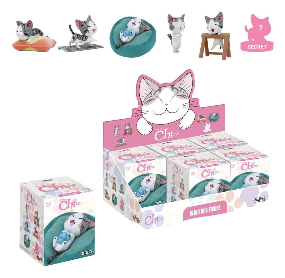 Kleine Katze Chi Minifiguren Blind Box Sortiment (6) Image
