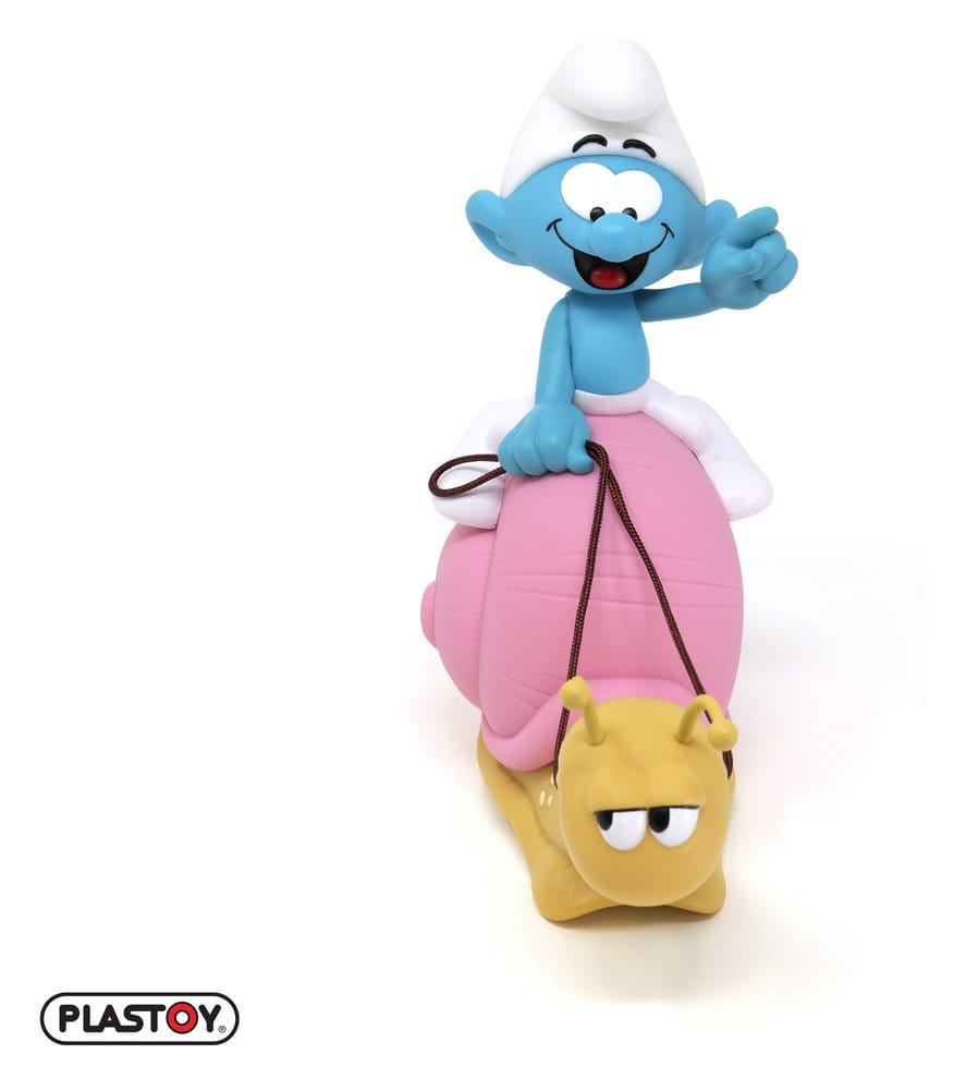 Die Schlümpfe: Spardose Smurf on a Snail's Back 19 cm Image 6