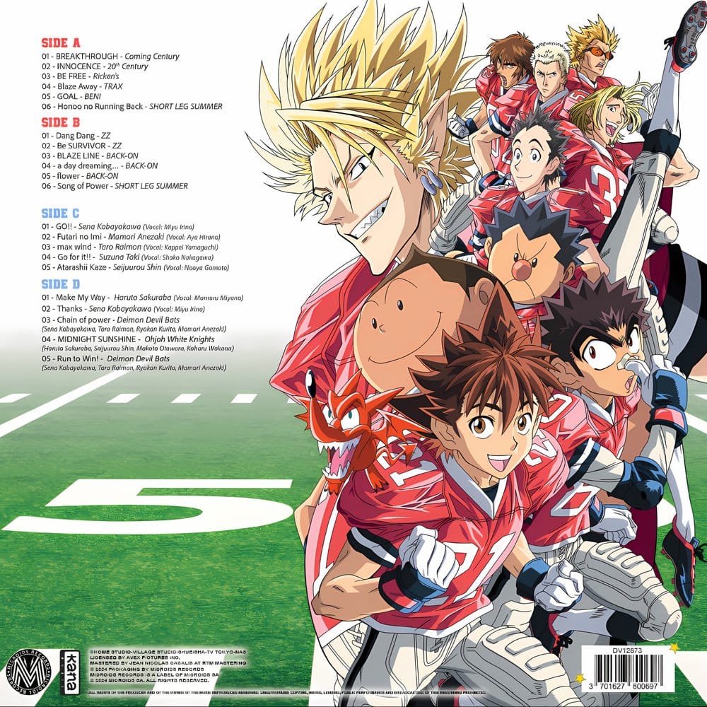 Eyeshield 21 Original Soundtrack Vinyl 2 x LP Image 2