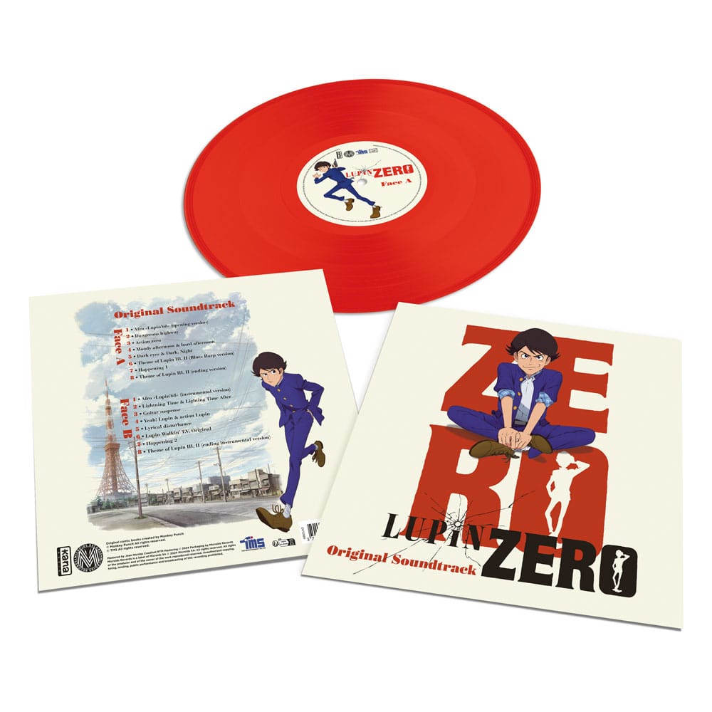 Lupin Zero Best Selection Track Vinyl Rot Image
