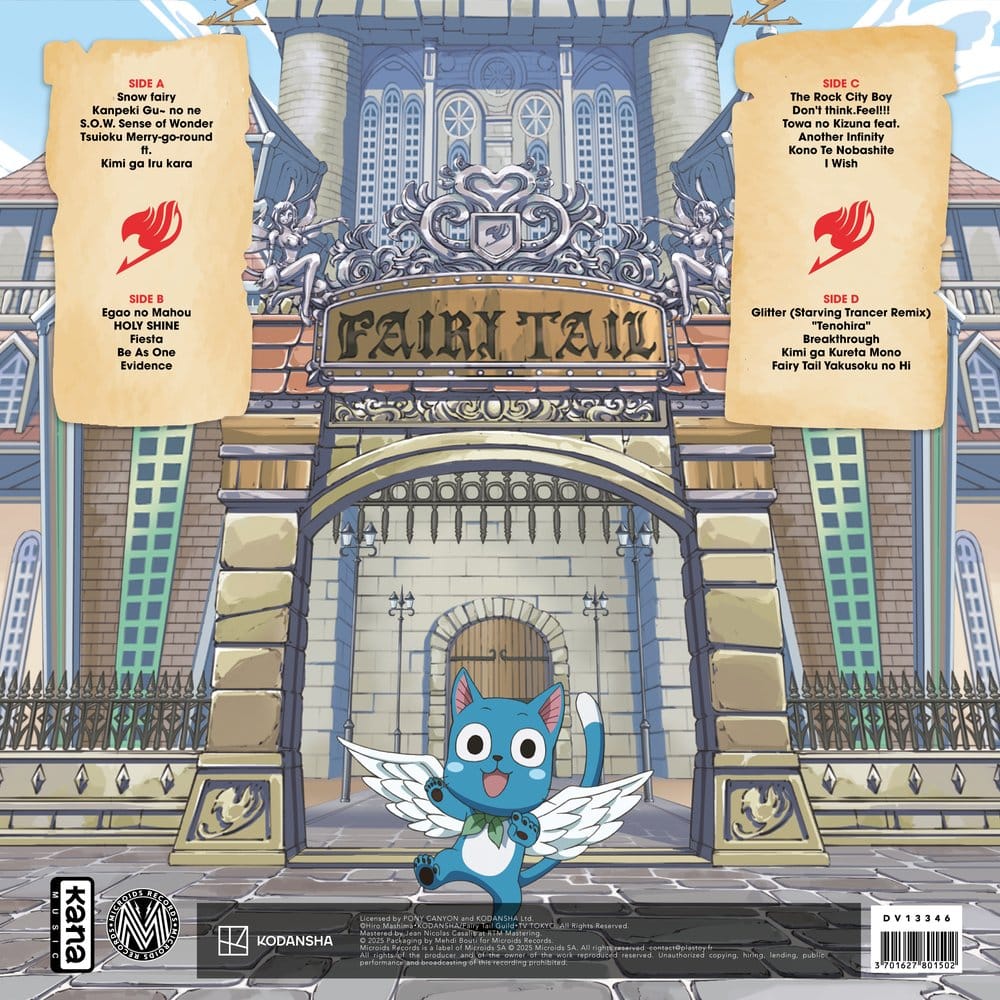 Fairy Tail Best Collection Vinyl 2 x LP Image 2