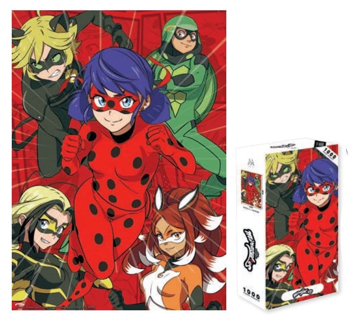 Miraculous (Manga Style): Puzzle 1000 Teile Image