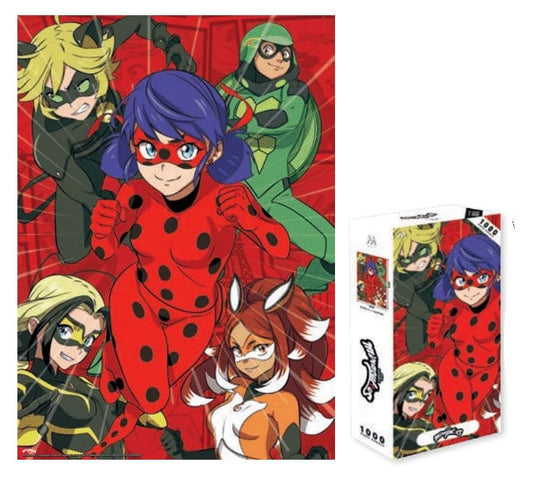 Miraculous (Manga Style): Puzzle 1000 Teile Image