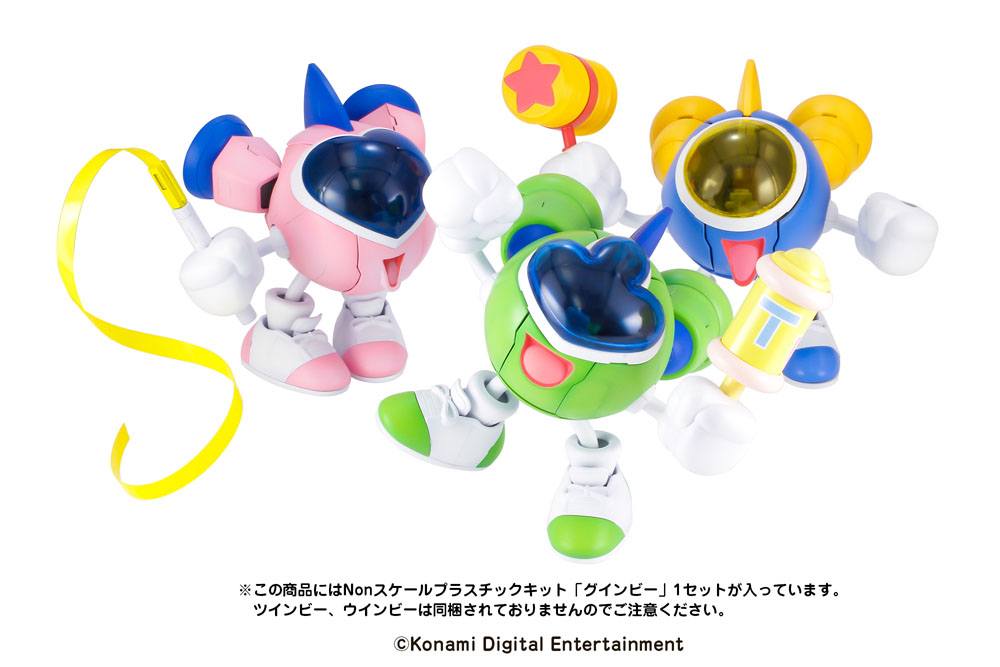 TwinBee Rainbow Bell Adventure Plastic Model Kit Gwinbee 10 cm Image 12