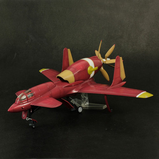 Royal Space Force: The Wings of Honnêamis Plastic Model Kit 1/72 Honneamise Oukoku Air Force Fighter Schira-DOW 3rd (Single Seat Type) 21 cm Image 2