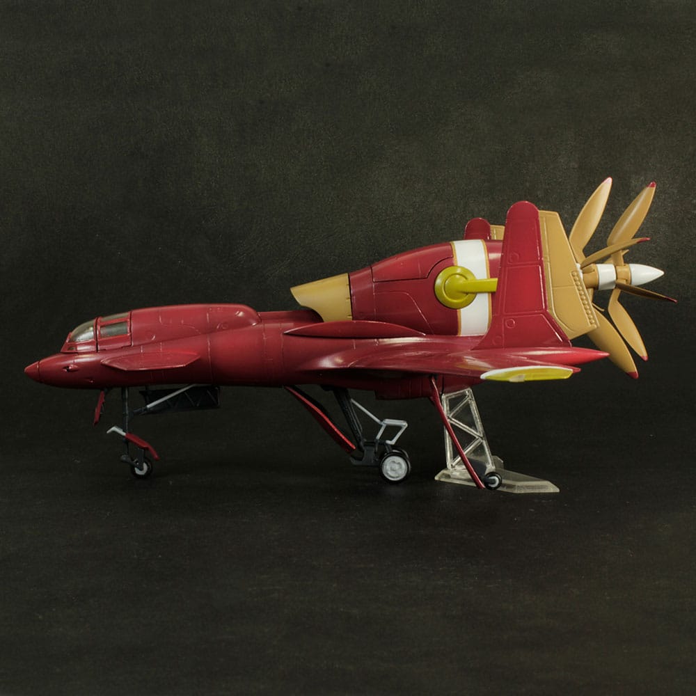 Royal Space Force: The Wings of Honnêamis Plastic Model Kit 1/72 Honneamise Oukoku Air Force Fighter Schira-DOW 3rd (Single Seat Type) 21 cm Image 3