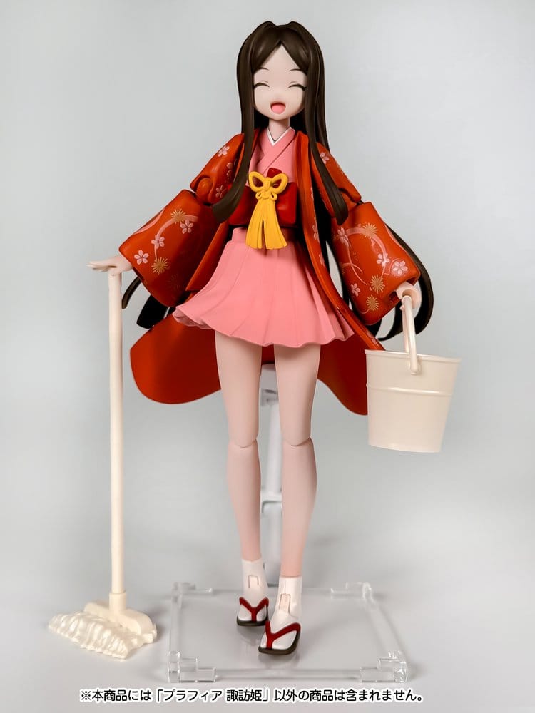 Suwahime Plafia Plastic Model Kit Suwahime (Minifiguren-Set) 14 cm Image 9