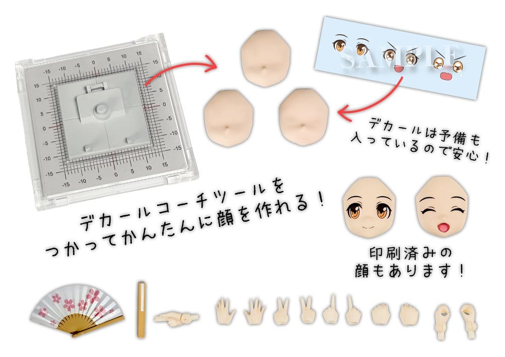 Suwahime Plafia Plastic Model Kit Suwahime (Minifiguren-Set) 14 cm Image 15