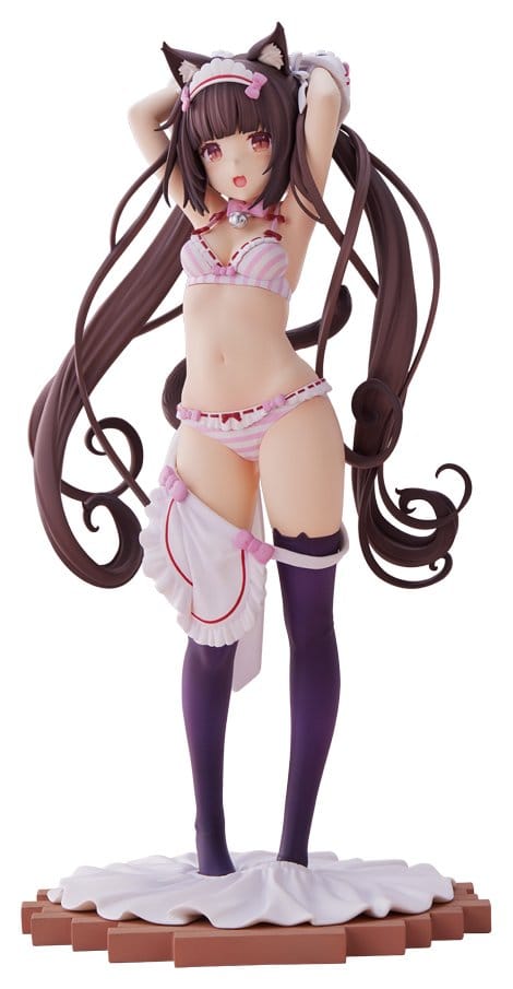 Nekopara PVC Figur 1/7 Chocola Dress up time 24 cm Image 1