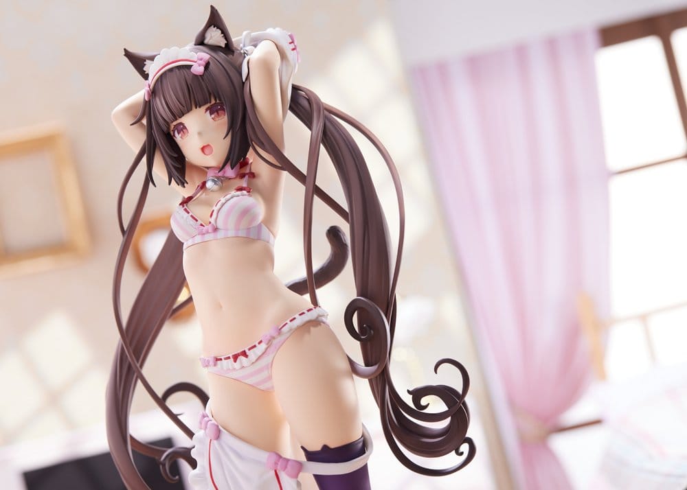 Nekopara PVC Figur 1/7 Chocola Dress up time 24 cm Image 3