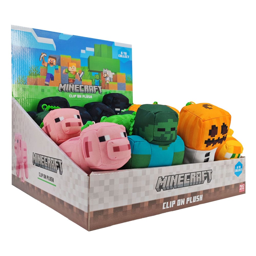 Minecraft Plüsch-Anhänger 13 cm Display (18) Image 1