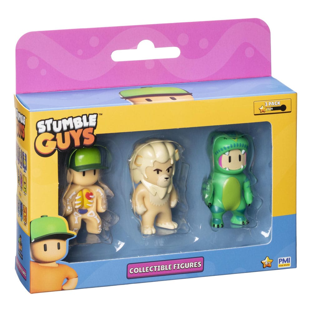 Stumble Guys: Wave 2 3er-Figuren-Fensterbox Sammelfiguren Sortiment Image 3