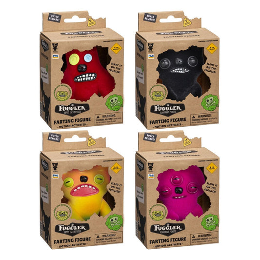 Fuggler: Farting Figures Pupsende Figuren Window Box Sortiment (12) Image 1