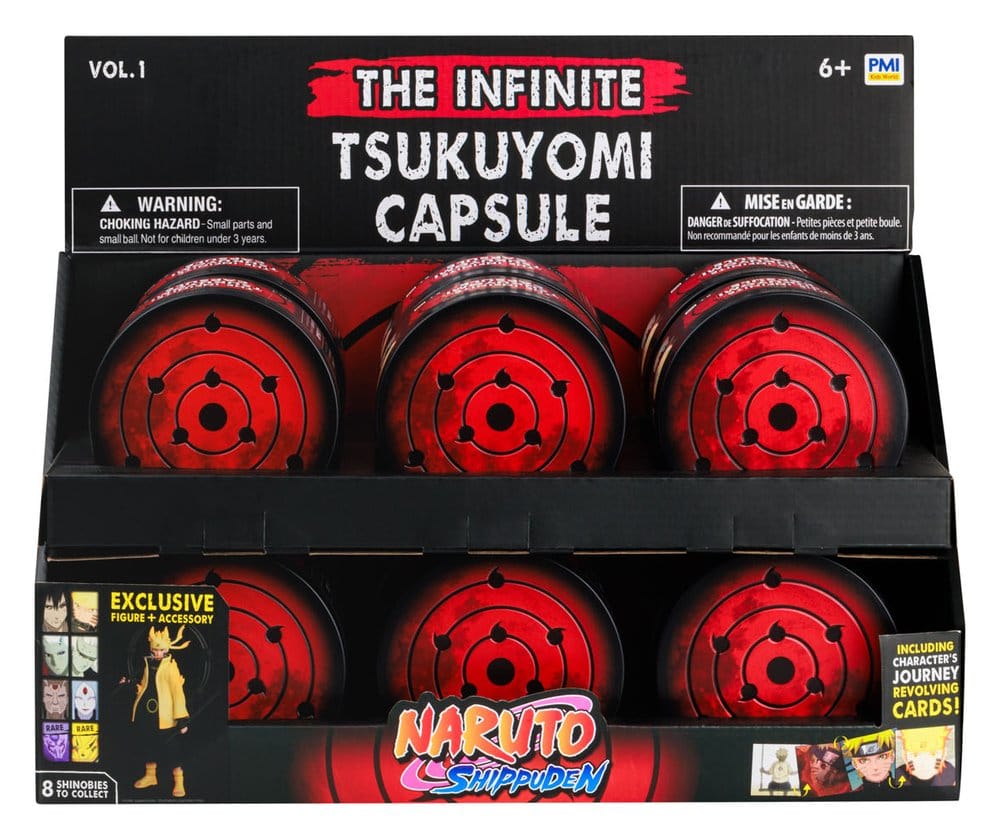 Naruto Shippuden Blind Capsule Figuren Infinite Tsukuyomi 7 cm Vol. 1 Display (12) Image 1