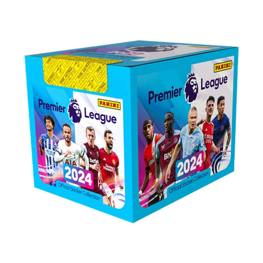 Premier League Official Sticker Collection 2024 Display (50) Image