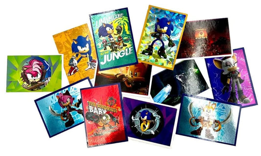 Sonic Prime Sticker Collection Display (36) Image 2