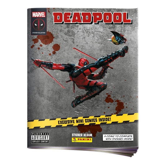Deadpool Sticker & Trading Card Collection Album *Deutsche Version* Image