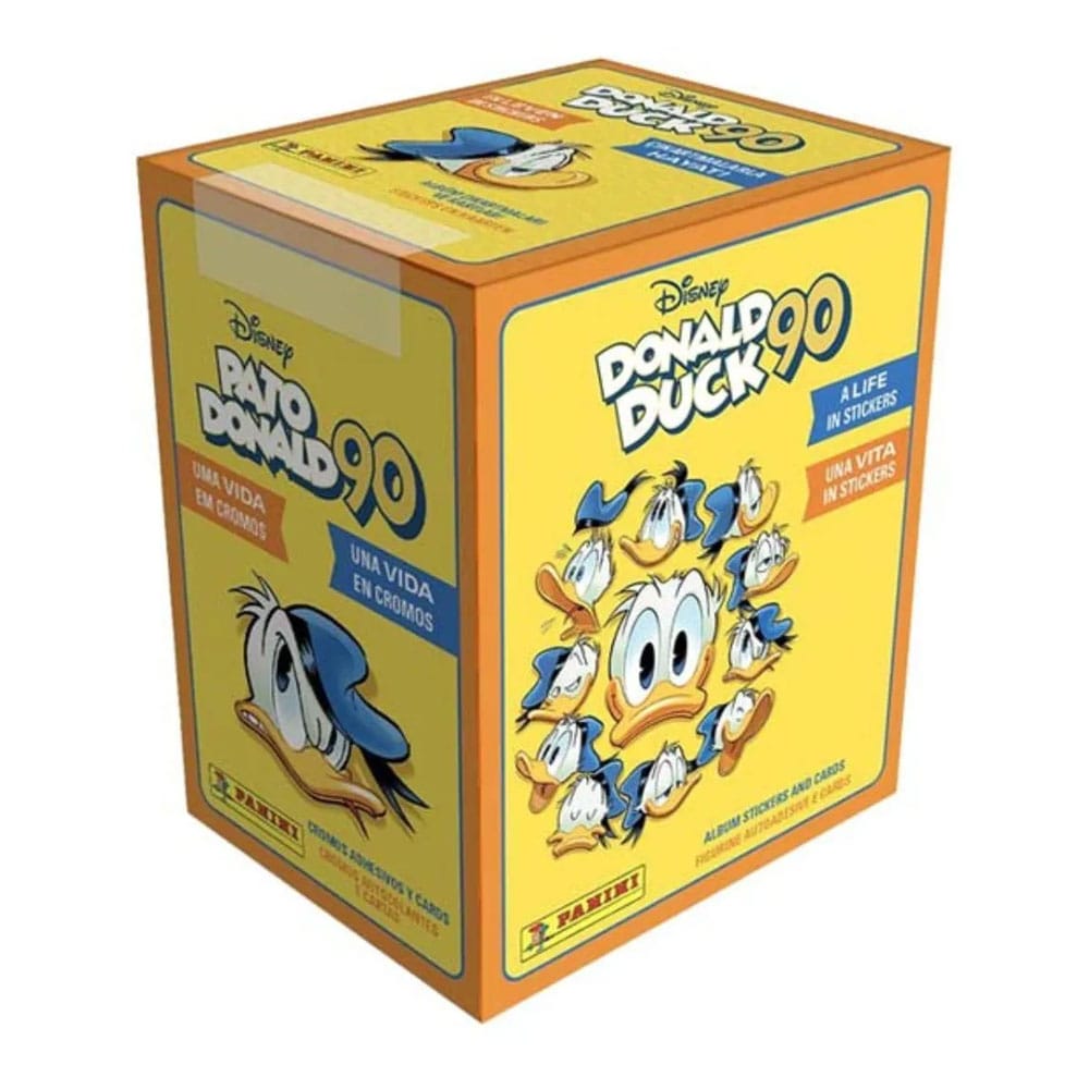 Donald Duck 90 Sticker & Trading Card Collection Display (36) Image