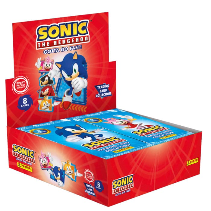 Sonic The Hedgehog - Gotta Go Fast! - Trading Cards Flow Packs Display (18) Image 1