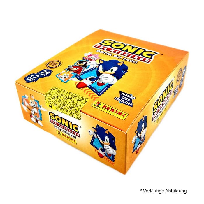Sonic The Hedgehog - Gotta Go Fast! - Trading Cards Fat Packs Display (10) Image 1