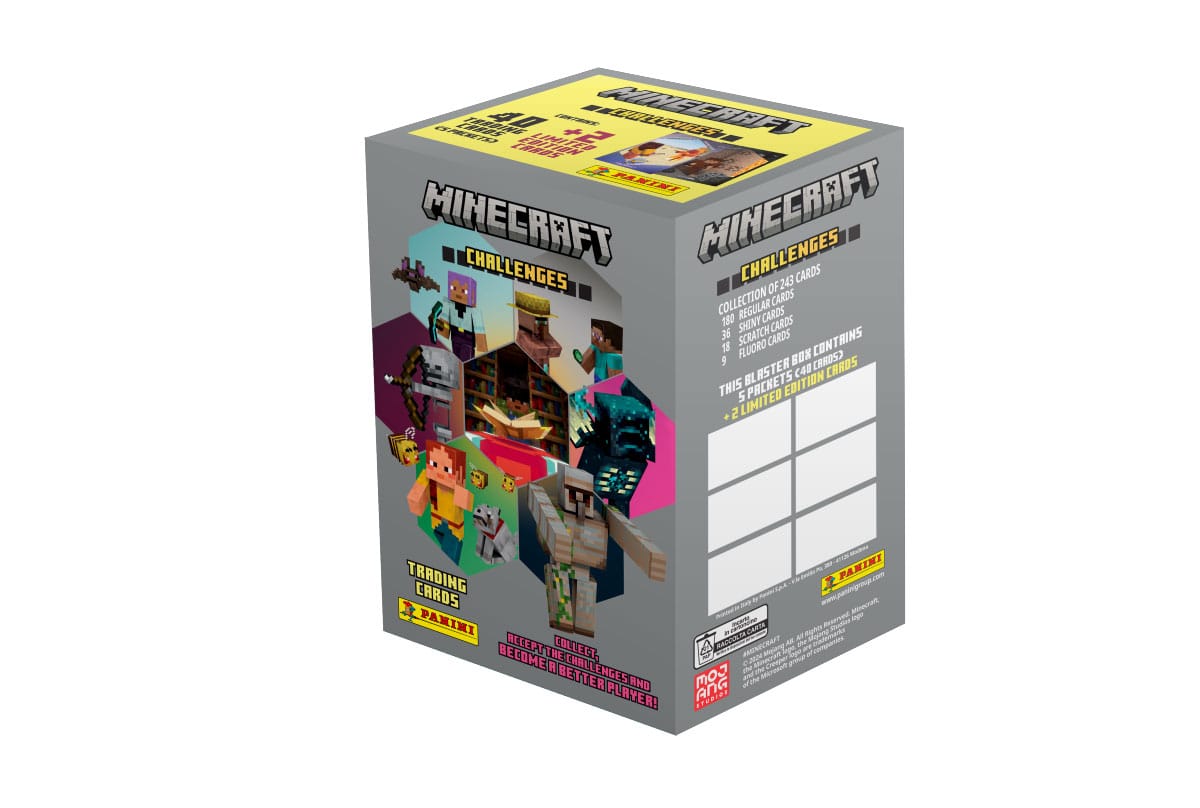 Minecraft - Challenges Trading Cards Blaster Box  *Deutsche Version* Image