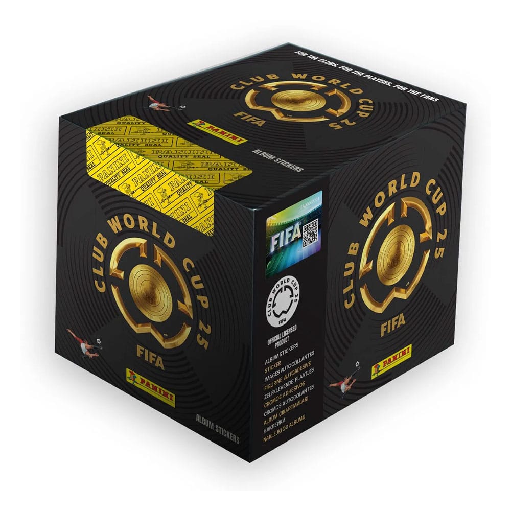 FIFA Club World Cup 2025 Trading Cards Stickers Box (50) Image