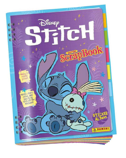 Stitch Super ScrapBook Sticker Collection Album *Deutsche Version* Image