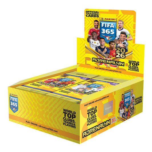 FIFA 365 Adrenalyn XL 2026 Trading Cards Fatpack Box (10) Image