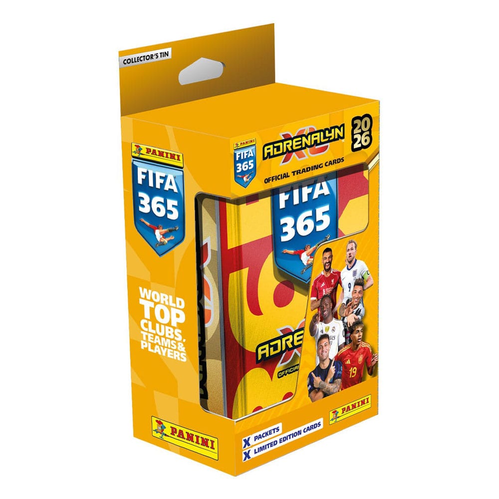 FIFA 365 Adrenalyn XL 2026 Trading Cards Classic Tin Image