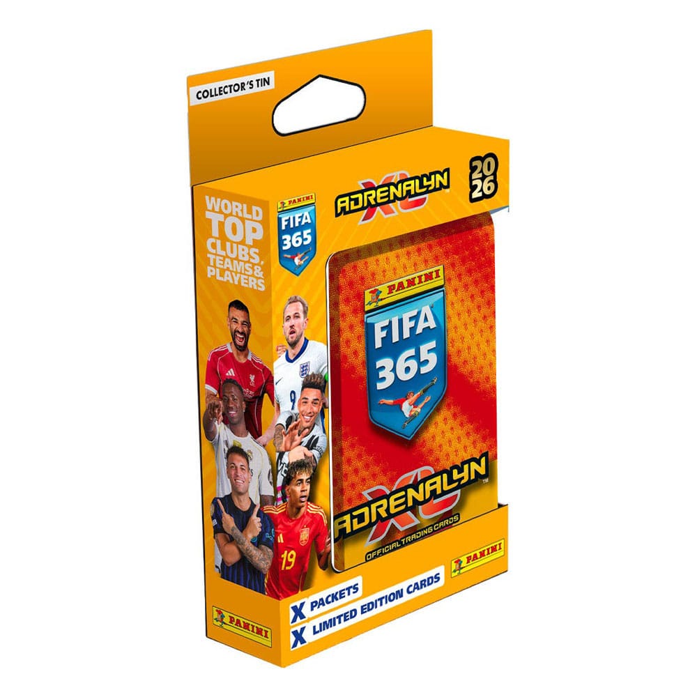 FIFA 365 Adrenalyn XL 2026 Trading Cards Pocket Tin Box (5) Image