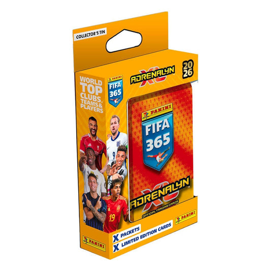 FIFA 365 Adrenalyn XL 2026 Trading Cards Pocket Tin Box (5) Image